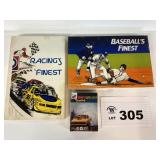 RACING AND BASEBALL FINEST SETS AND DECK OF CARDS