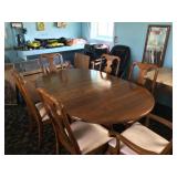 Oak Table and 6 Chairs