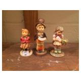 Three Figurines 2 are Hummel