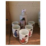 Geisha Girl Sake Set