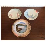 Three Pretty Plates