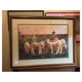 Large Framed Print 38 X 29