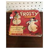 Stack of Christmas Records