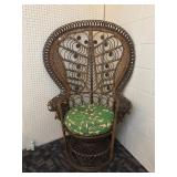 Large Rattan Chair