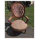 Antique Victorian Arm Chair