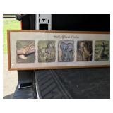 Framed Print of Baby Animals