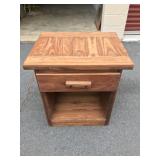 Wood Nightstand