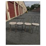 4 Ice Cream Parlor Chair