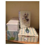 Boxes and Unopened Notepad Sets