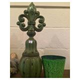 Decorative Centerpiece and Embossed Bucket