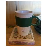 Starbucks Mug, Coaster and Notepad