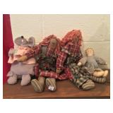 Primitive Stuffed Dolls