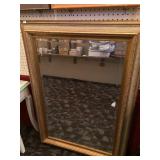 Large Gold Framed Mirror