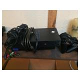 Playstation 2 with two Contriollers