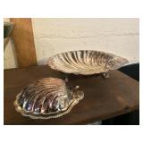 Silver Plate Shell Pieces