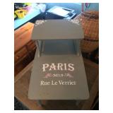 Hand Painted Step Back Table