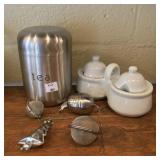 Tea Lot Canister and Sonnet