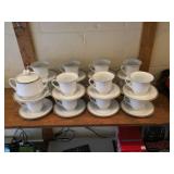 Coffee Cups and Sugar Spooner