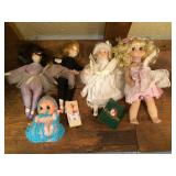 5 Smaller Dolls - One Tagged Kurt Sadler