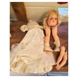 Tragic Dismembered Vintage Doll
