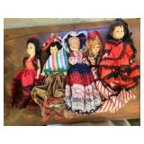 5 Smaller Dolls = Some are International Series