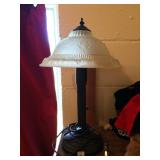 Small Lamp with frosted shade