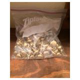 Very Heavy Gallon Bag Full of Brass Drawer Pulls