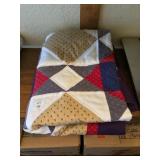 Quilted Wall Hanging - Baby Blanket Size