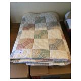 Quilted Wall Hanging - Baby Blanket Size