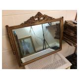 Gilt Framed Mirror 32x27
