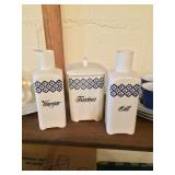 Antique Oil and Vinegar Set