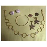 Lot of Jewelry including starfish earrings