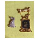 Two Pins for Dog Lovers