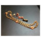 Earrings, Necklace and Ring