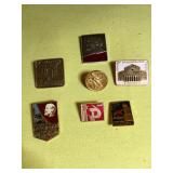 Soviet Era Lenin Pins