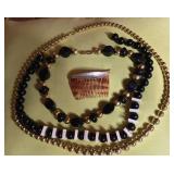 Necklaces and Hair Clip