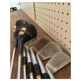 Partial Set of Golf Clubs