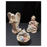 Three Porcelain Figurines