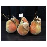 Pear Ornaments