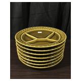 Sarreguemines divided plates