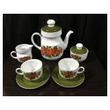 Mid Century Modern Tea Set