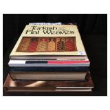 Books about weavings and enthnic costumes