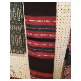 Hand embroidered weaving