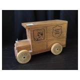 Wood Armored Car Toy