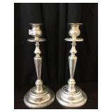 Silver Candle Sticks