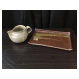 Two pieces of Teruo Hara Pottery