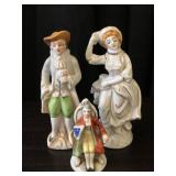 Small porcelain figures Made in Japan