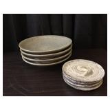 4 small bowls and 4 coasters