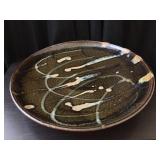 Huger Teruo Hara Platter with stunning glaze