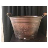 Large Copper Bucket